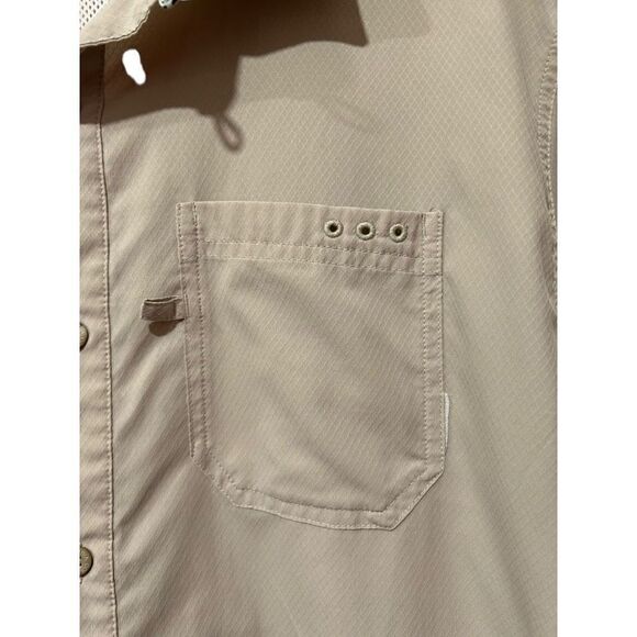 Columbia Omni-Shade UV Protection Tan Sand Performance Fishing Gear XL - Picture 2 of 14